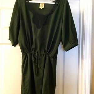 Olive Green Dress